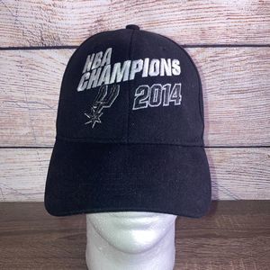 OSFM Strapback SAN ANTONIO SPURS NBA Champions Hat Cap Licensed Black